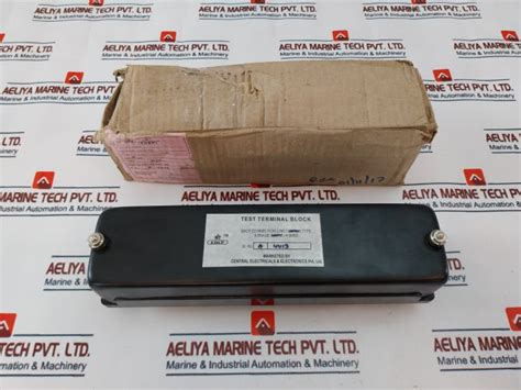 Central Electricals & Electronics Ttb-2063R Test Terminal Block 50A/66 ...