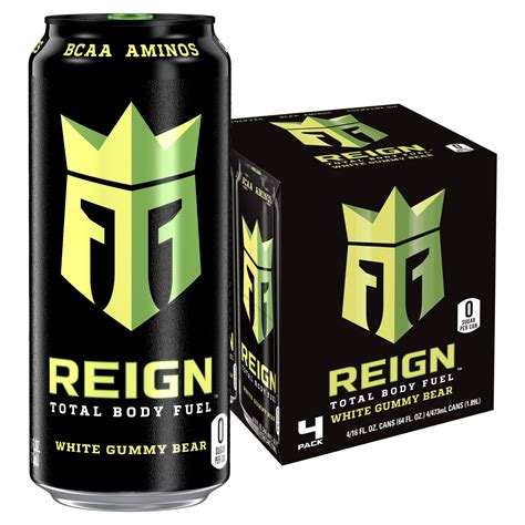 Reign White Gummy Bear Energy Drink 16 oz | Shipt