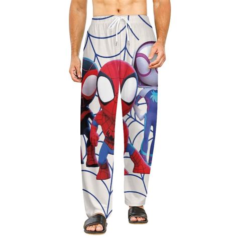 Home Pajamas Spider-Man Unisex Soft And Comfortable Pajama Pants For ...