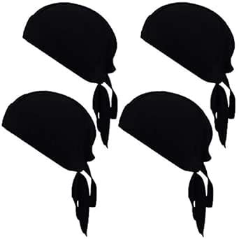 Cooling Do Rags Sweat Wicking Skull Caps Doo Rags Large Motorcycle Dew ...