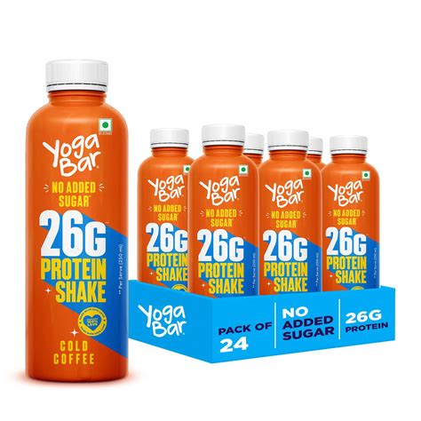 Yogabar 26g Protein Shake - Cold Coffee – Yoga Bars