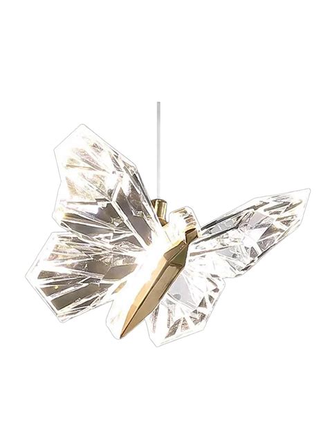 Kiss of Butterfly Living Room Pendant Light – Acrylic Light - Lumeil