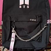 Fancyku Kpop BTS Bangtan Boys Casual Backpack Daypack Laptop Bag School ...