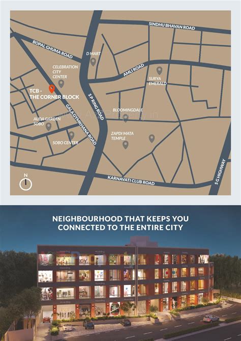 Tcb The Corner Block | at Ahmedabad, Ahmedabad