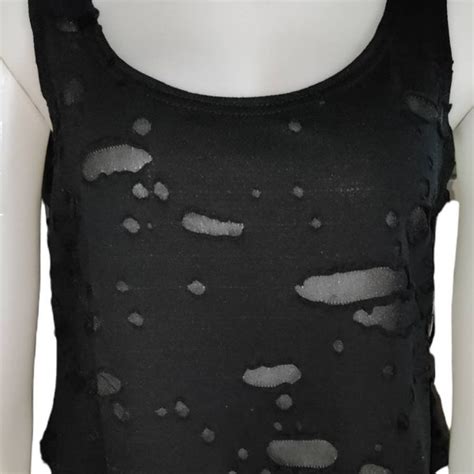 Loose Sheer Tank Top 的图像结果