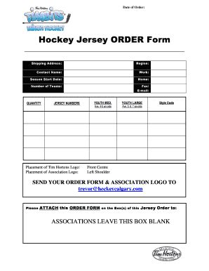 Canada Tim Hortons Timbits Hockey - Fill Online, Printable, Fillable ...