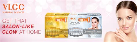 Buy VLCC Diamond Facial Kit with FREE Rose Water Toner - 300g + 100ml ...