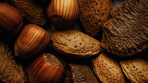 Download wallpaper 3840x2160 nuts, almonds, hazelnuts, brown, fruits 4k ...