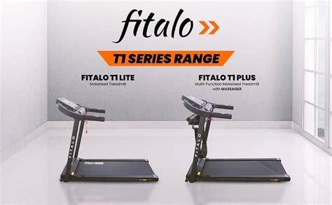 Buy Fitalo Drive T1 Lite (3.0 HP Peak) DC Motor Motorized Treadmill ...