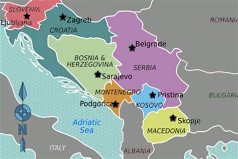 The Europeanisation of Citizenship in the Successor States of the Former Yugoslavia (CITSEE ... - yugoslavia world map