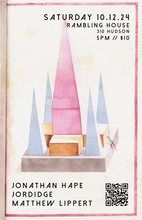 Jonathan Hape with Matthew Lippert & Jordidge, The Rambling House ...