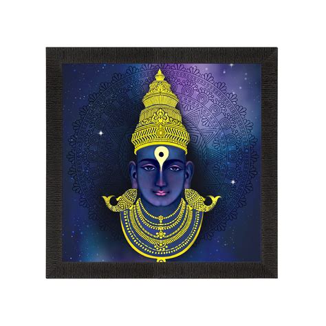Sri Panduranga Satin Matt Textured UV Digital Art Painting ...