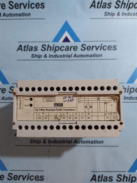 MECO RPT33 POWER LINE TRANSDUCERS – Atlas Shipcare Services