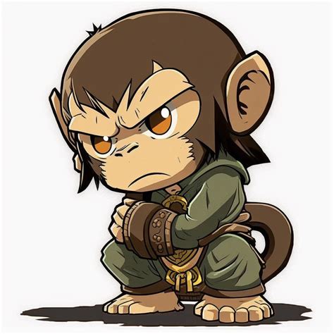cute anime apes clipart - Clip Art Library