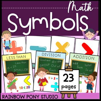 Image result for Elementary Math Symbols