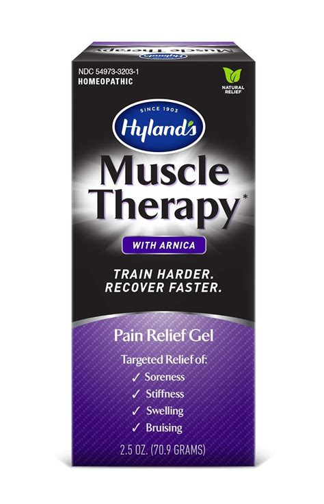 Buy Hyland's Arnica Gel, Muscle Therapy, Bruise Healing Cream, Natural ...