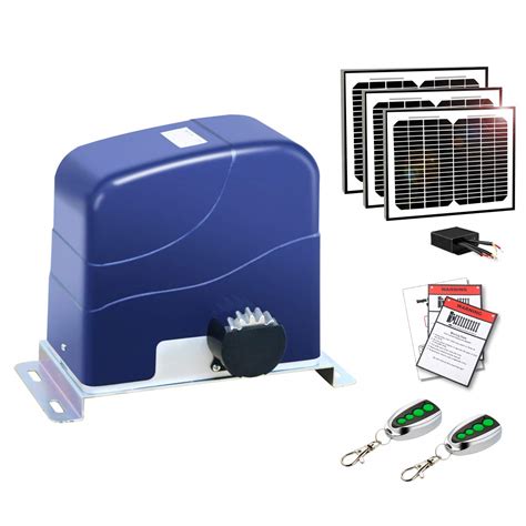 Buy TOPENS DSR600S Solar Sliding Gate Opener Heavy Duty Automatic Slide ...