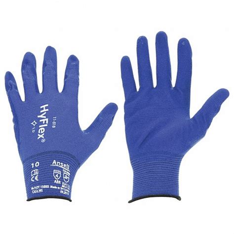 HYFLEX, M ( 8 ), Rough, Coated Gloves - 20KJ40|11-818 - Grainger