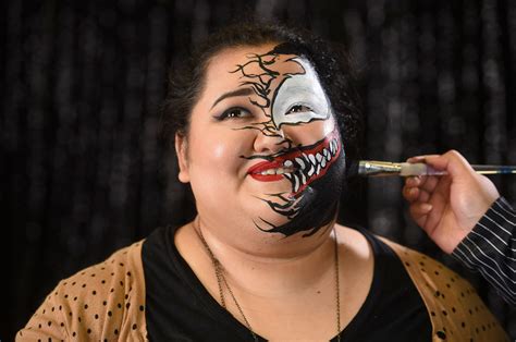 Venom Costume Face Paint