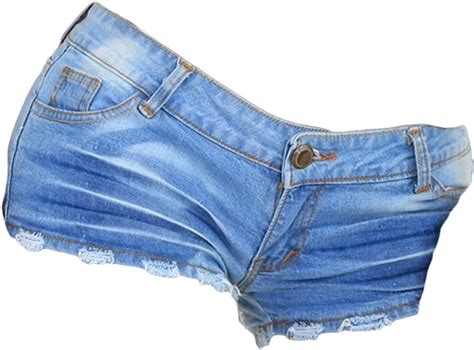 Women's Low Waist Frayed Hem Denim Shorts | Summer India | Ubuy