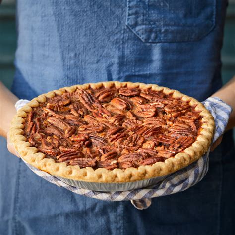 Brazos Bottom Texas Pecan Pie in a Wooden Box | Goode Co.