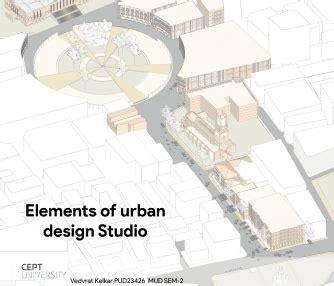 Elements of urban design Studio Sem -2 | CEPT - Portfolio