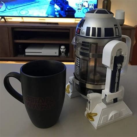Noble Createaprototype NBCDY Robot R2D2 Hand Coffee Maker, Mini ...