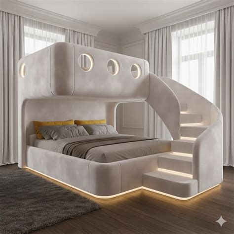 Elevate Your Kids' Bedroom Style with Luxurious Velvet Bunk Beds – A ...