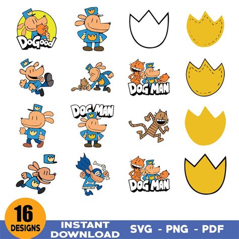 Dog Man Clip Art - Etsy