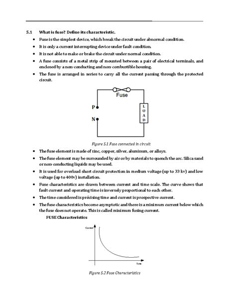 Basic electrical engineering - 5 What is fuse? Define its ...