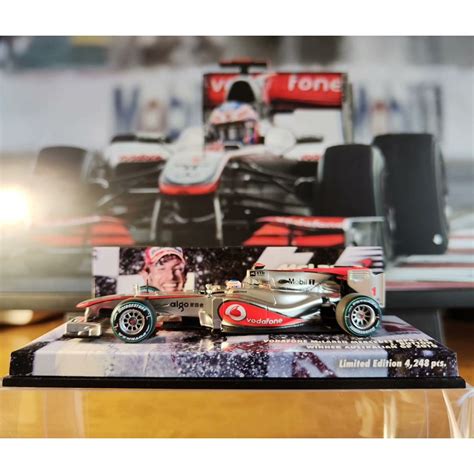 F1 Racing Car Model 1: 43 Mini Cut McLaren MP4-25 Barton 2010 Australia ...