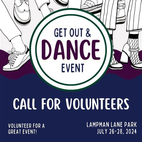Call for Volunteers for Get Out and Dance!, Lampman Lane Park, Barrie ...