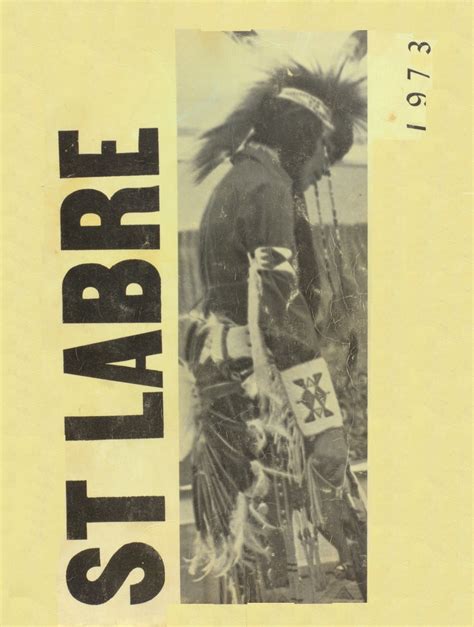 1973 yearbook from Saint Labre Catholic Indian School from Ashland ...