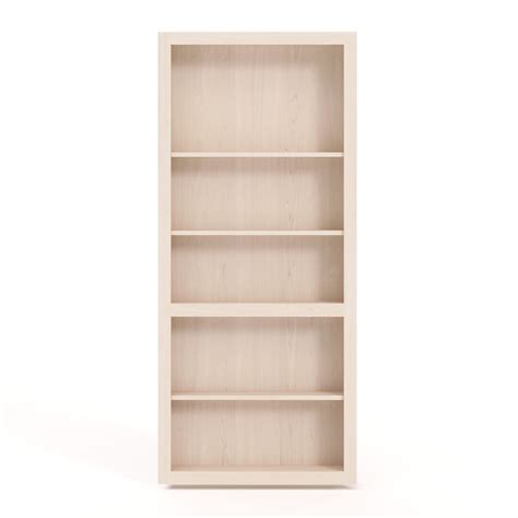 InvisiDoor 36-in. x 80-in. Maple Unfinished Bookcase Door in the Hidden ...