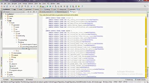 Image result for Android R Java File