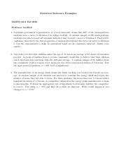 Image result for Statistical Inference Examples