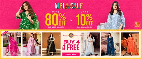 Ethnic Wear - Buy Indian Ethnic Wear for Women & Girls Online - Aachho