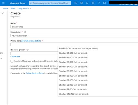 Image result for Bing Search API Key