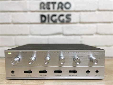 Lafayette LA-125T Stereo Amplifier | Stereo amplifier, House system ...