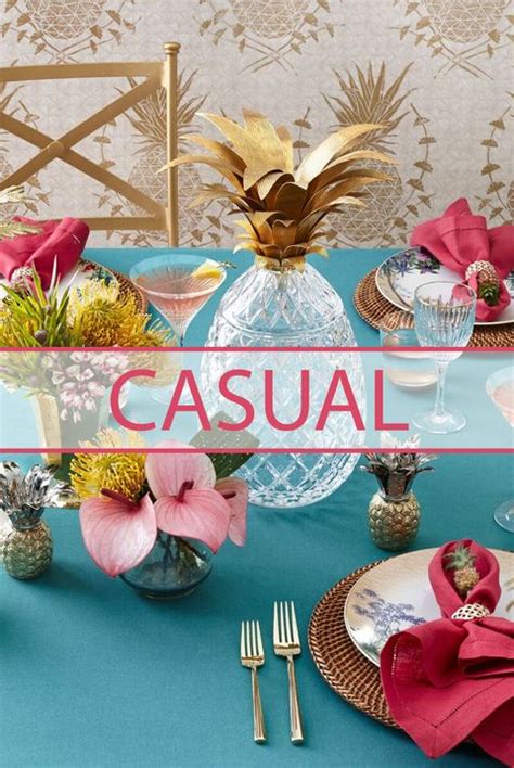 Informal Table Setting Ideas 的图像结果