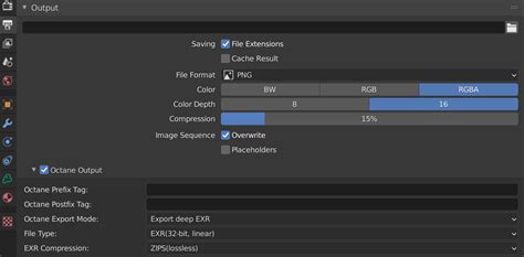 OpenEXR 的图像结果