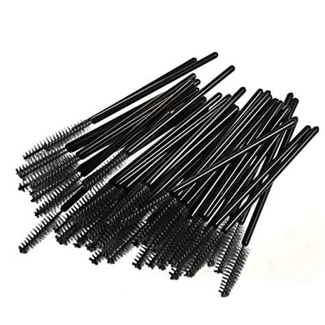 Buy Homely Black: 100Pcs one-off Disposable Eyelash Brush Cosmetic ...