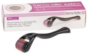 lakssure Derma Roller for Hair Growth and Beard Growth, 0.5mm 540 Micro ...