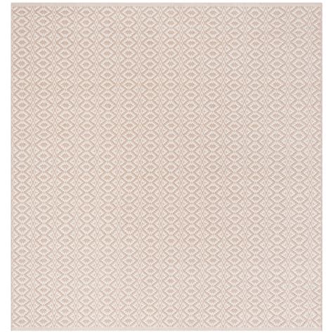 Safavieh Montauk Padre 6 X 6 (ft) Ivory/Beige Square Indoor Area Rug ...