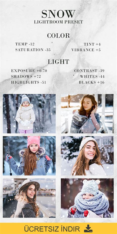 Lightroom cc lightroom presets snow – Artofit