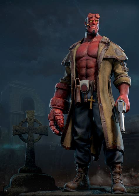 ArtStation - Hellboy, Sergei Kotenko | Marvel characters art, Hellboy ...