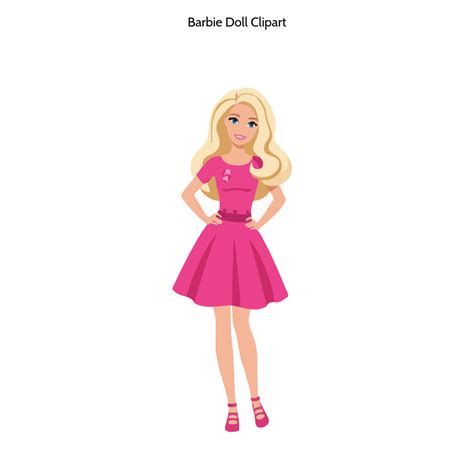 Free Barbie Clipart PNG to Customize and Download