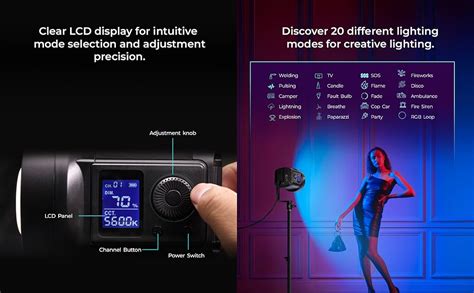 Digitek® (DCL-100WBC DC RGB Combo) Light with 18 CM Reflector with AC ...