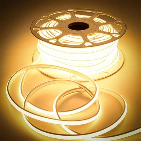 Buy Forus 10 Meter LED Neon Strip Light, 10mm Warm White Waterproof ...