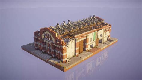 Minecraft Old Factory Build 的图像结果